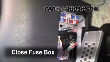 Interior Fuse Box Location: 2003-2009 Nissan 350Z - 2008 Nissan 350Z 3